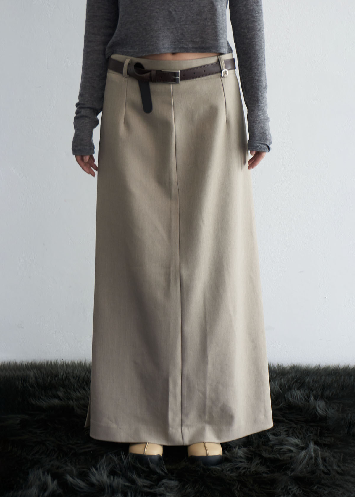 Slack Ring Long Skirt (2c)
